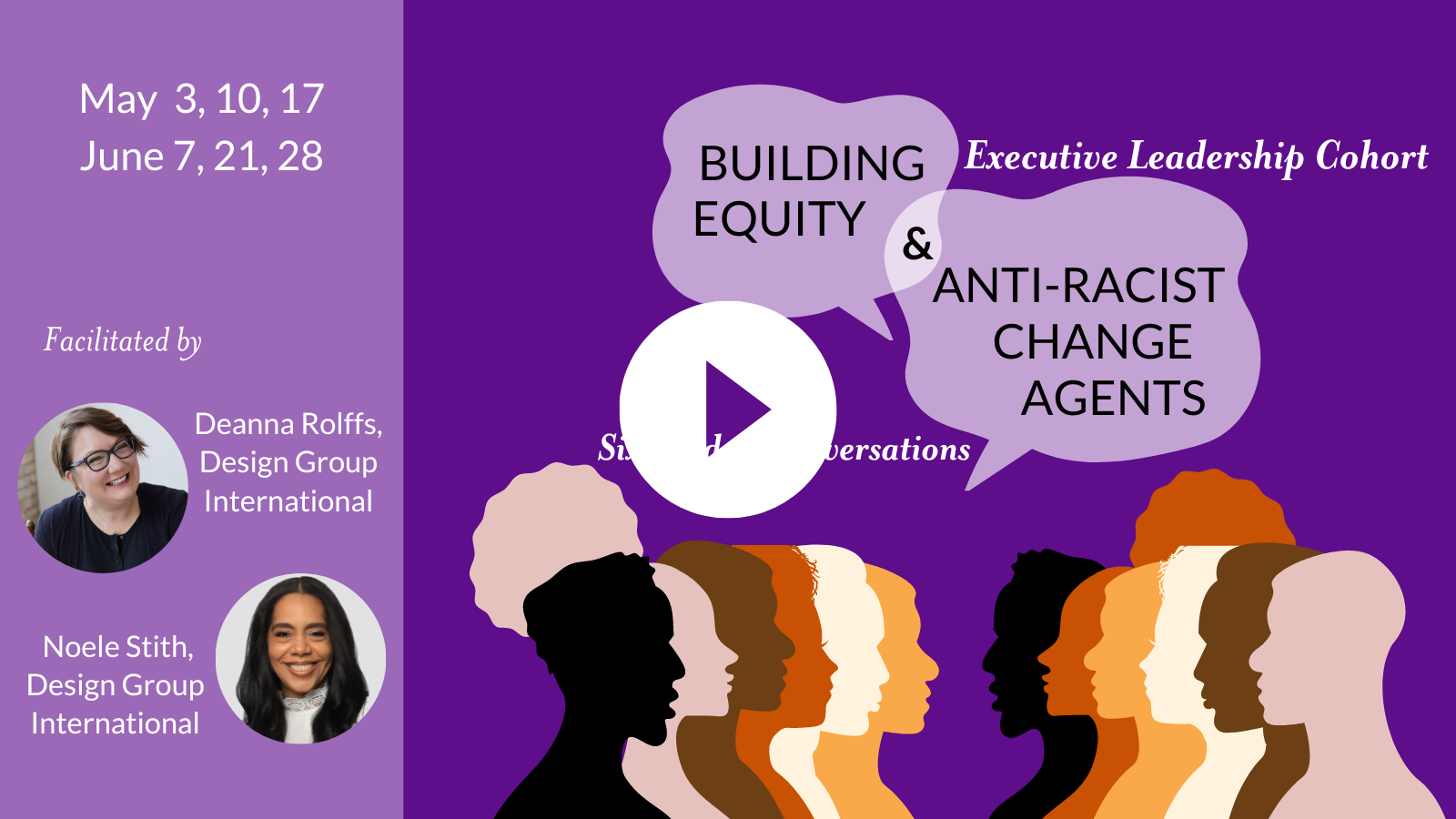 Video promotion for Executive Leadership Cohort: Building Equity & Anti-Racist Change Agents