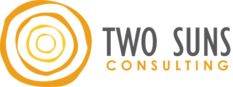 Circle with a sun shape