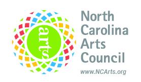 Lively-colored logo for the North Carolina Arts Council 