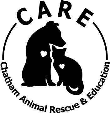dog and cat surrounded by acronym CARE and full name