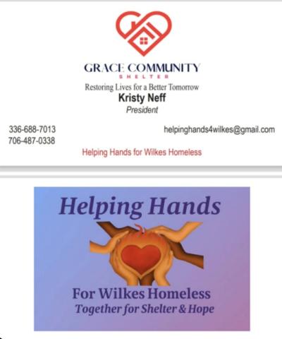 Grace Community Shelter Inc/ (dba) Helping Hands for Wilkes Homeless