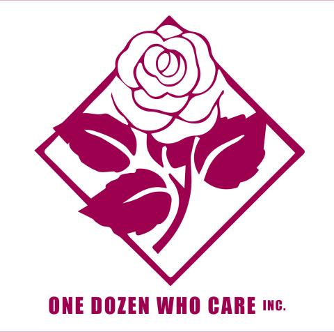 One Dozen Who Care Rose Logo