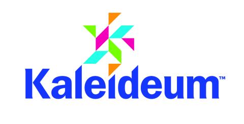 Colorful Kaleideum logo