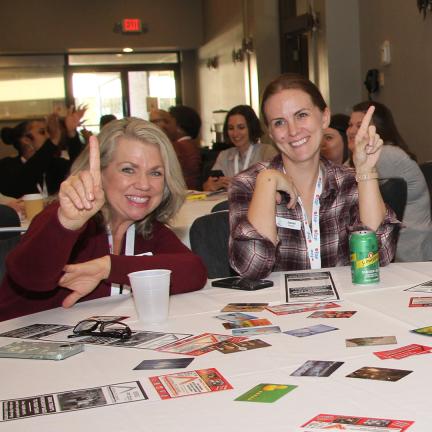 Participants enjoying a session during the conference.